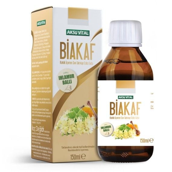 Aksu Vital Biakaf Ihlamur Ballı Kekik İçeren Sıvı Takviye Edici Gıda