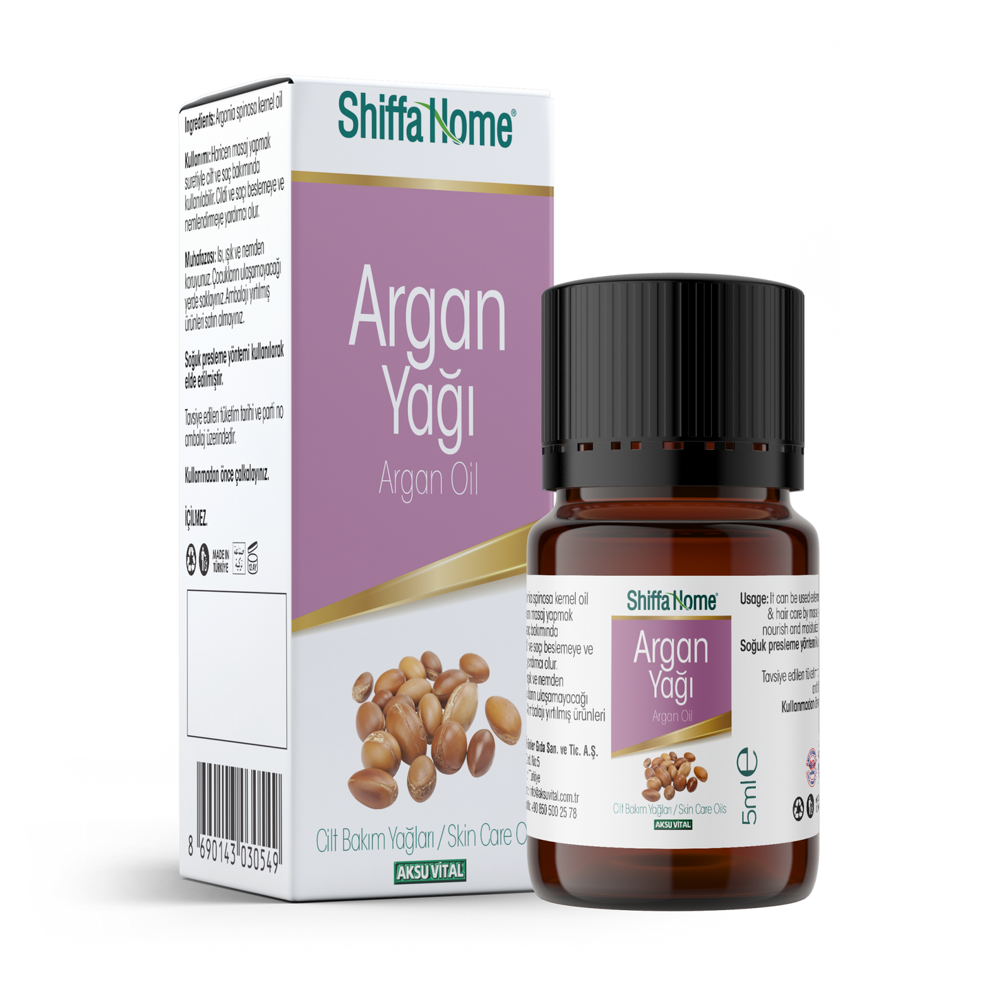 Aksu Vital ARGAN YAĞI 5ML