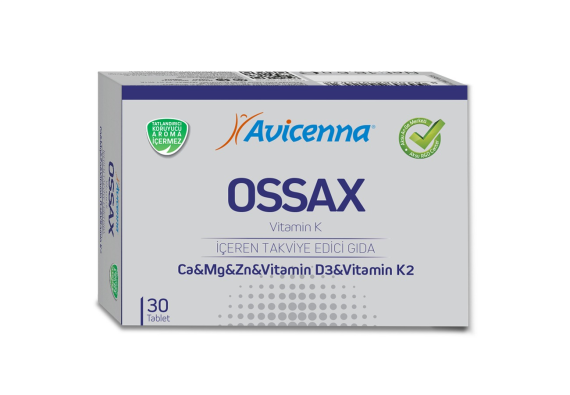 Aksu Vital Avicenna Ossax Vitamin K 30 Tablet