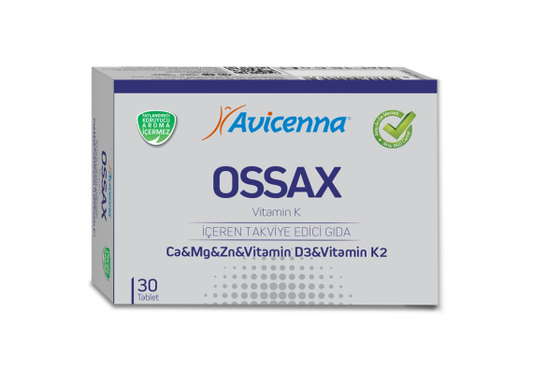 Aksu Vital Avicenna Ossax Vitamin K 30 Tablet