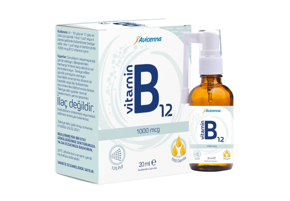 Aksu Vital Avicenna Vitamin B12 Mcg Sprey