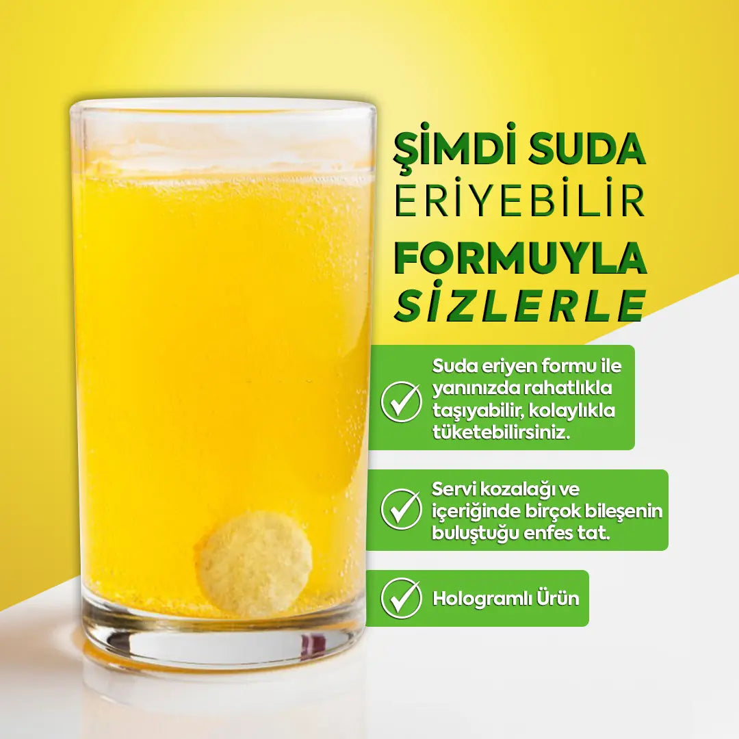 Zühre Ana Servi Kozalağı Efervesan Tablet