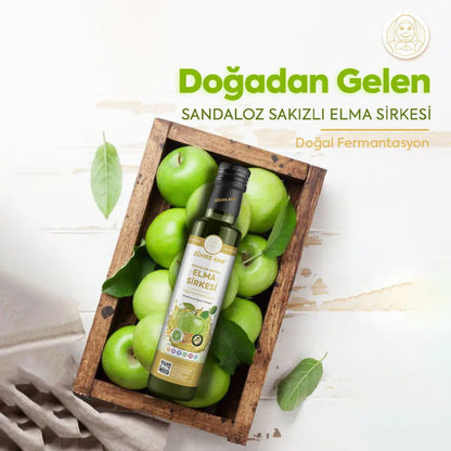 Zühre Ana Sandaloz Sakızlı Elma Sirkesi Doğal Fermantasyon