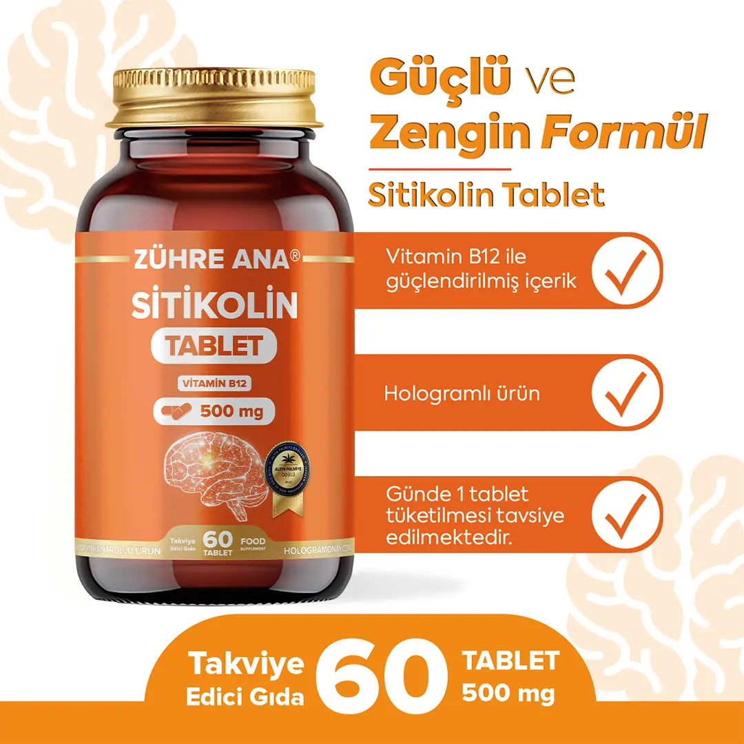 Zühre Ana Sitikolin Tablet