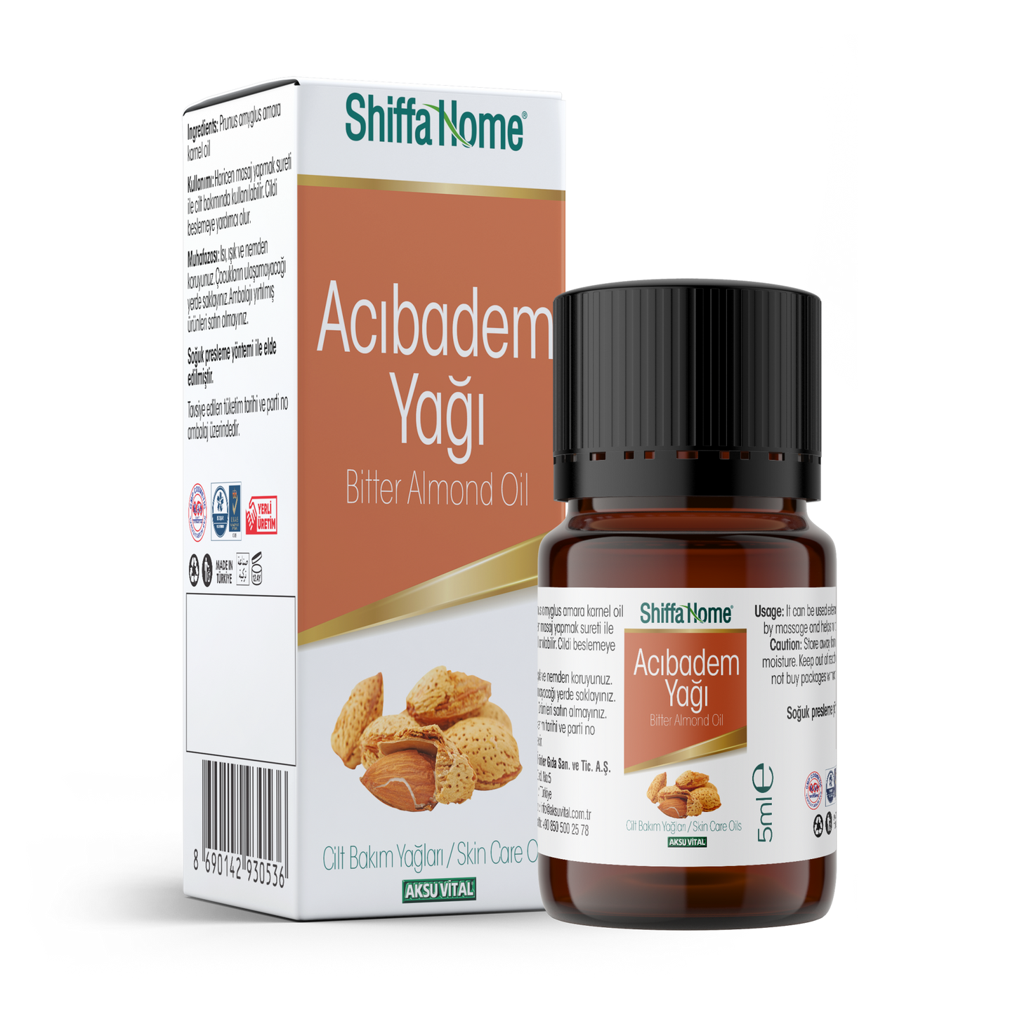 Aksu Vital ACI BADEM YAĞI 5ML