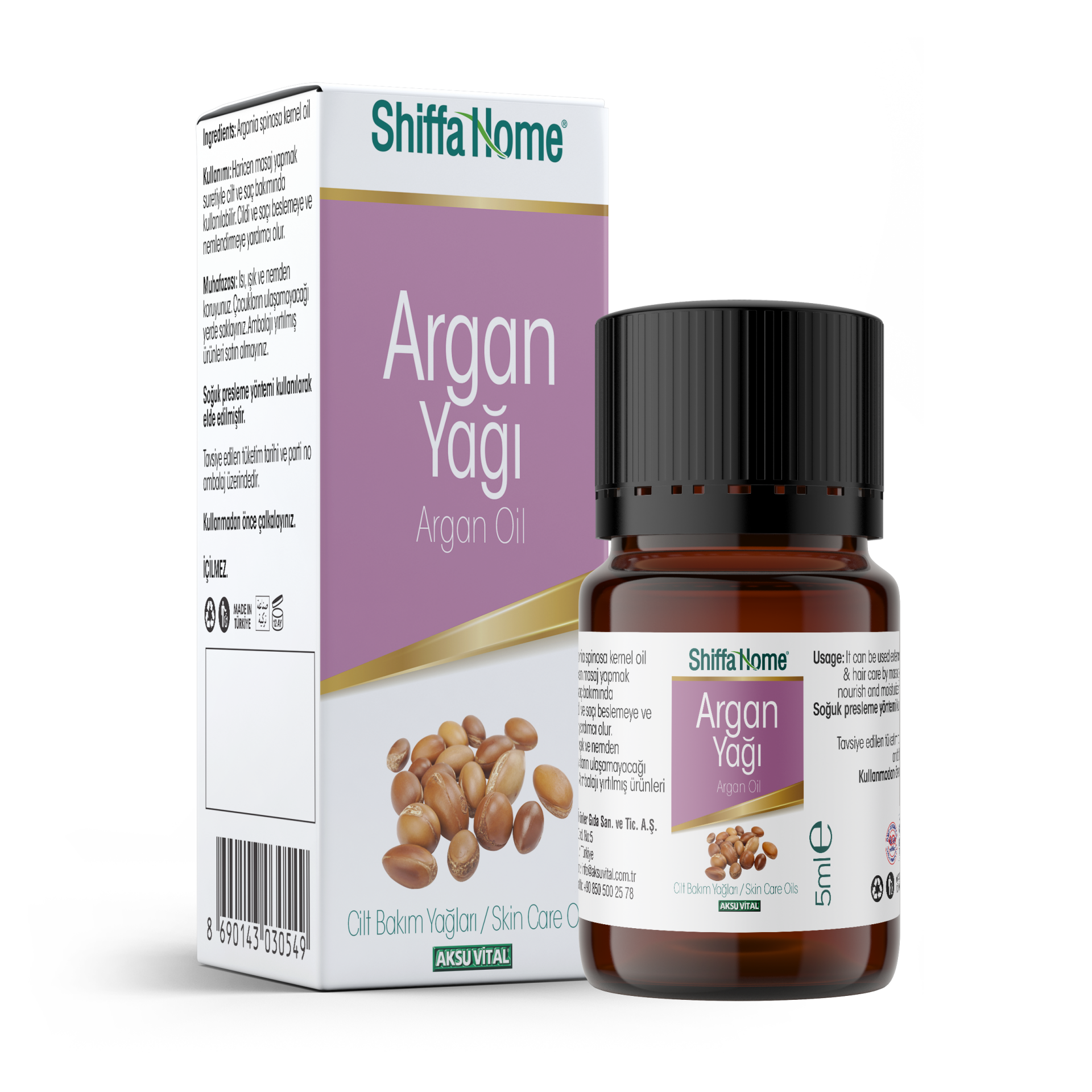 Aksu Vital ARGAN YAĞI 5ML