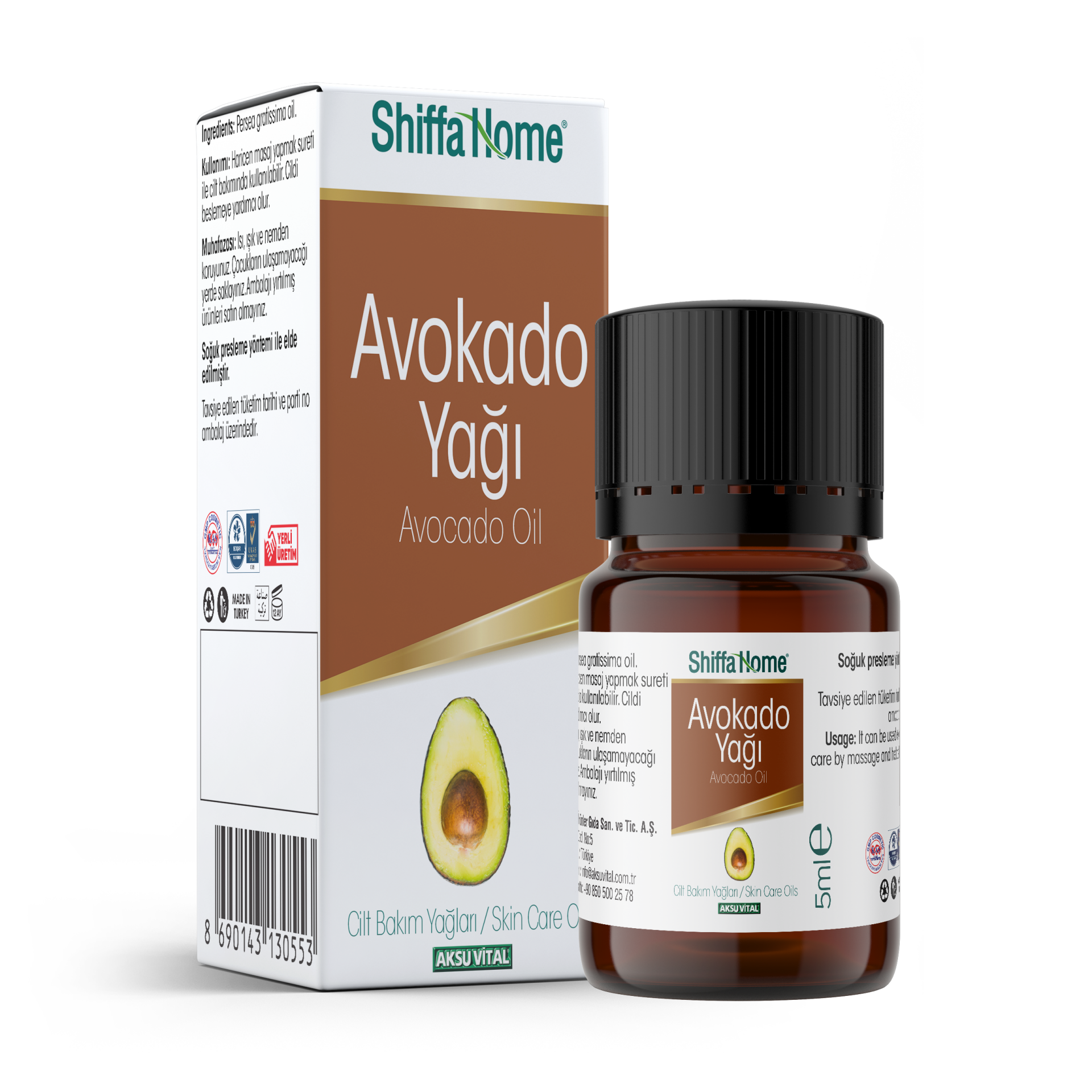 Aksu Vital AVAKADO YAĞI 5ML