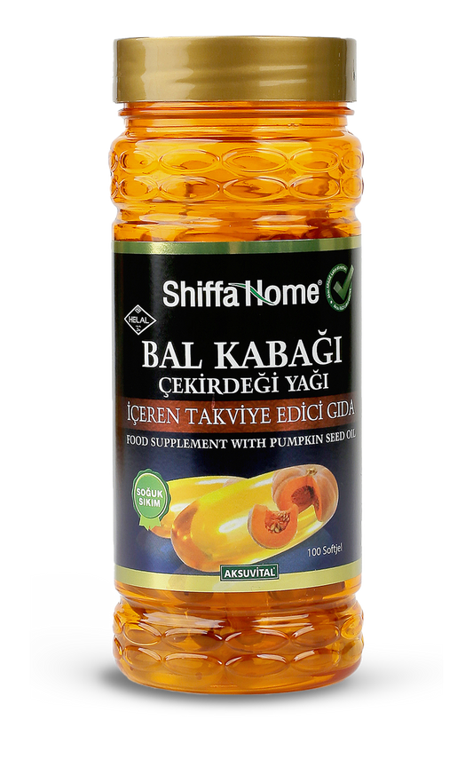 Aksu Vital Bal Kabağı Çekirdeği Yağı Softjel