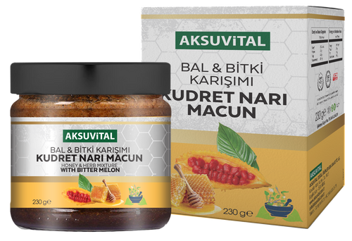 Aksu Vital Bal Bitki Karışımı Kudret Narı Macunu 230 gr.
