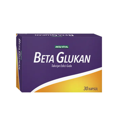 Aksu Vital Beta Glukan 30 Kapsül
