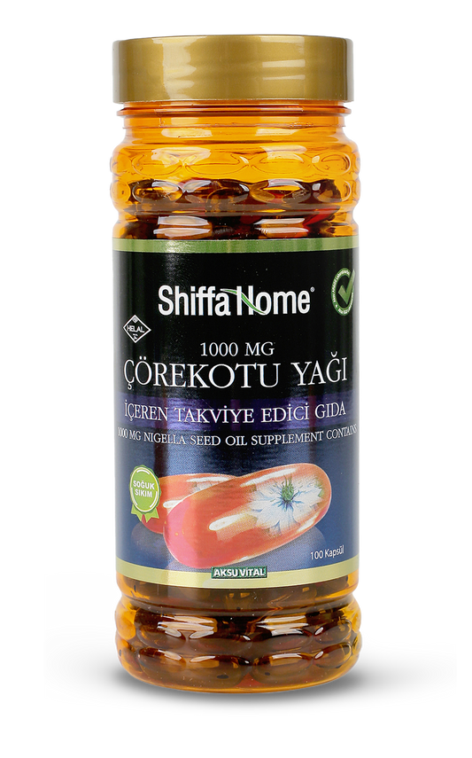 Aksu Vital Çörekotu Yağı Softjel- 1000 mg