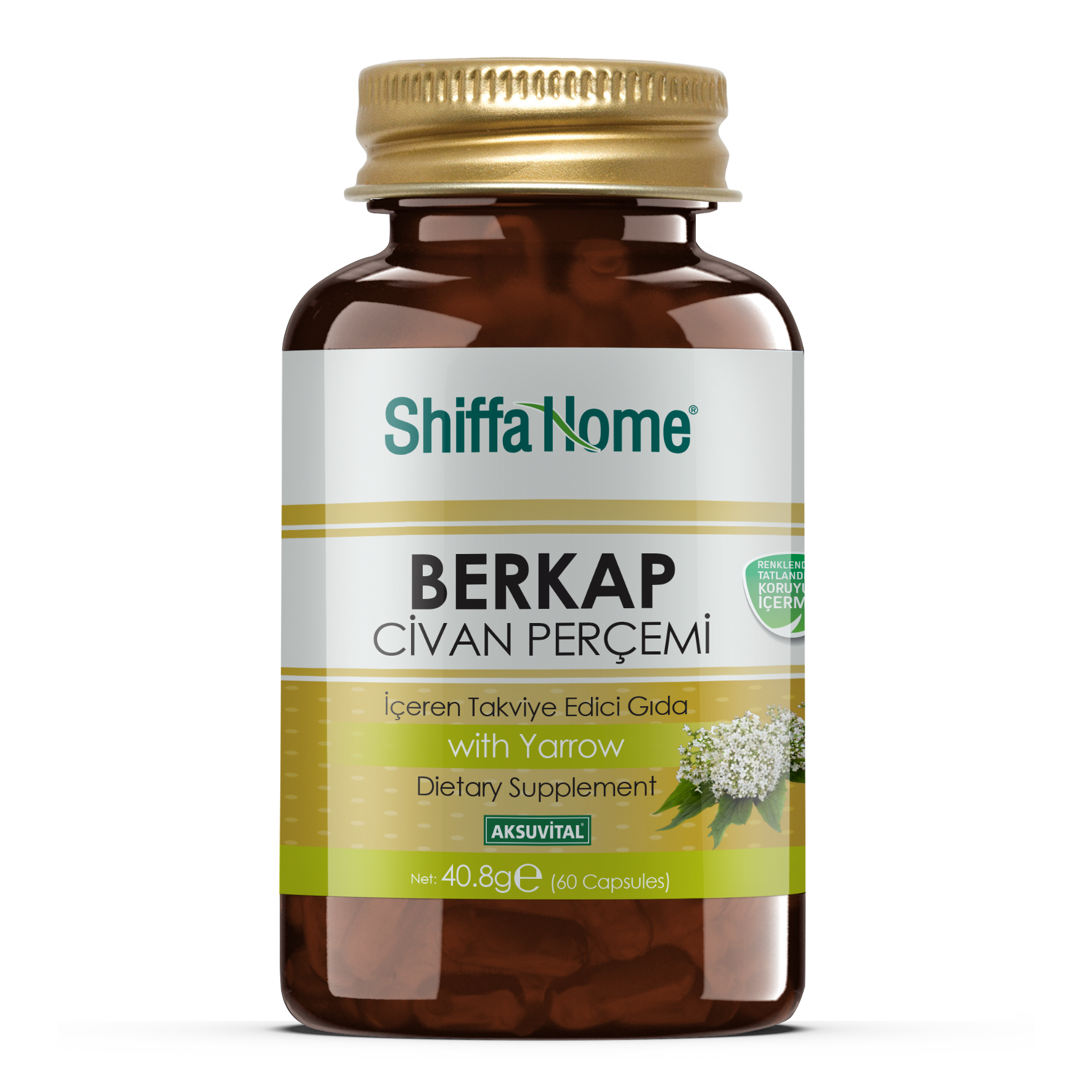 Aksu Vital Berkap Civan Perçemi - 60 Kapsül