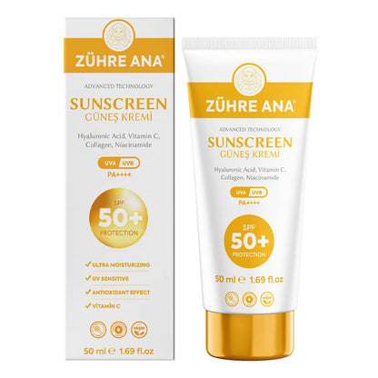 Zühre Ana Güneş Kremi Spf 50+ UVA/UVB