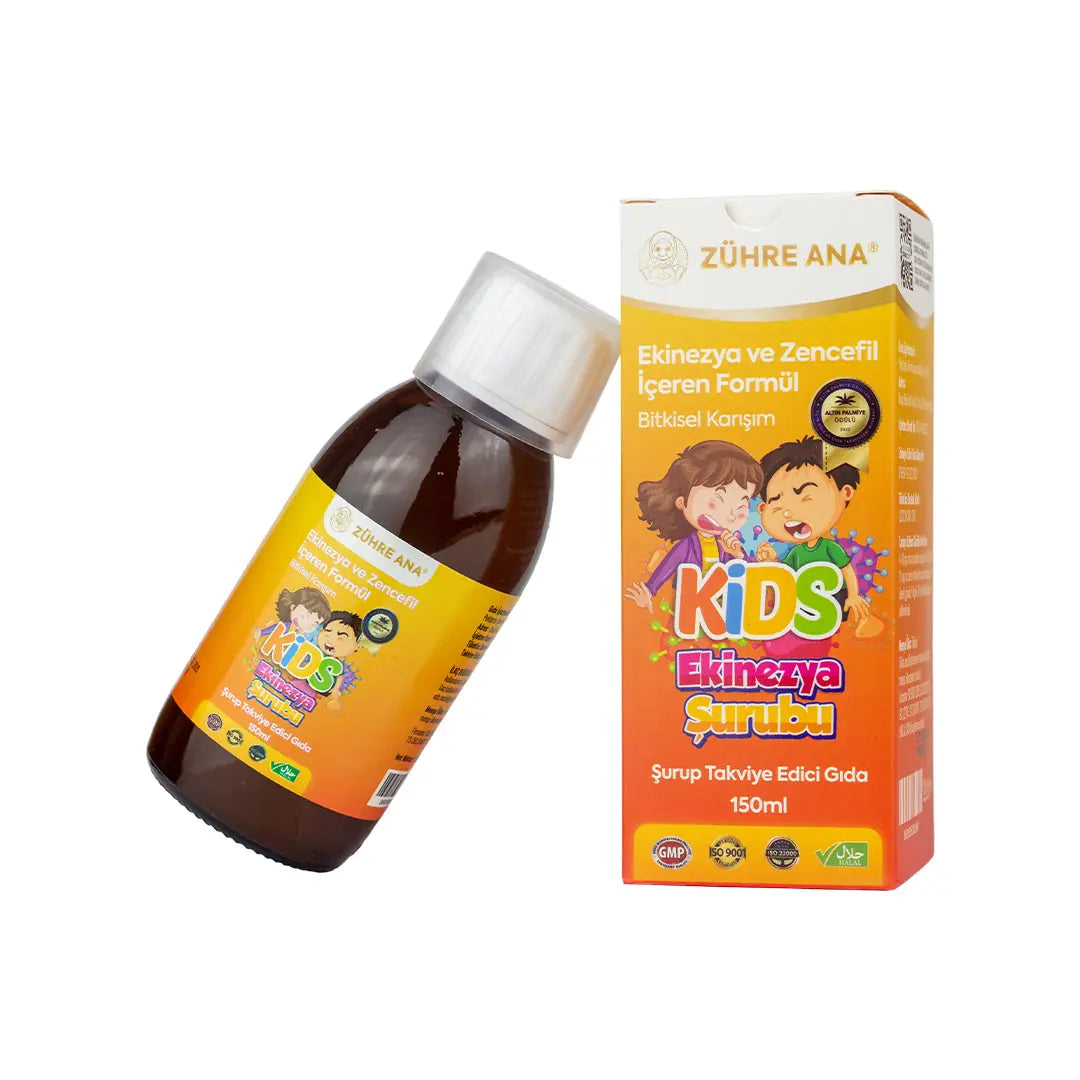 Zühre Ana Kids Ekinezya ve Zencefilli Şurup