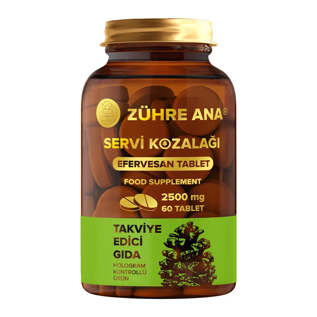 Zühre Ana Servi Kozalağı Efervesan Tablet