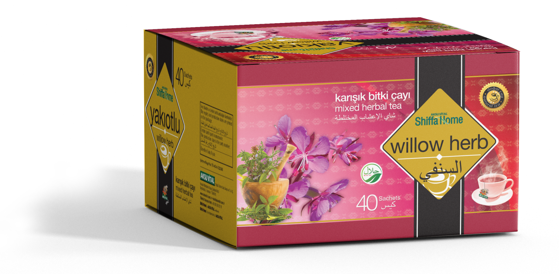 Aksu Vital Alıçlı Karışık Bitki Çayı 40 Adet