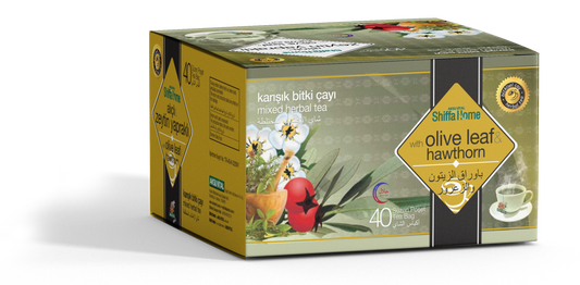 Aksu Vital Alıçlı & Zeytin Yapraklı Karışık Bitki Çayı 40 Adet